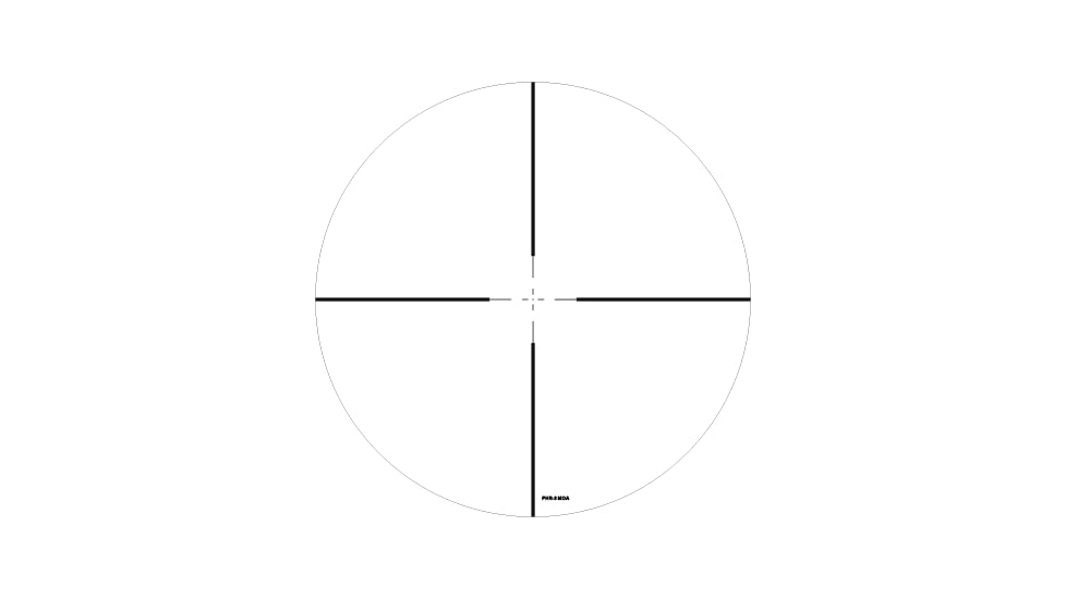 ZeroTech Optics Thrive Rifle Scope, 3-9x40mm, 30mm Tube, Second Focal Plane, PHR 3 Reticle, Black, TH3940P