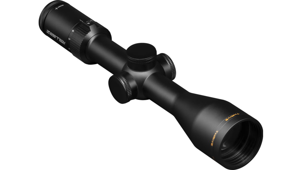 ZeroTech Optics Thrive Rifle Scope, 4-16x50mm, 30mm Tube, Second Focal Plane, Mildot Reticle, Black, TH41650MD