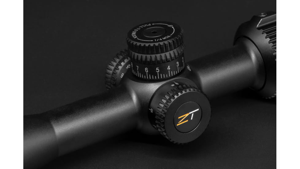 ZeroTech Optics Vengeance Rifle Scope, 4.5-18x40mm, 1 inch Tube, Second Focal Plane, PHR Reticle, Black, VG45184P