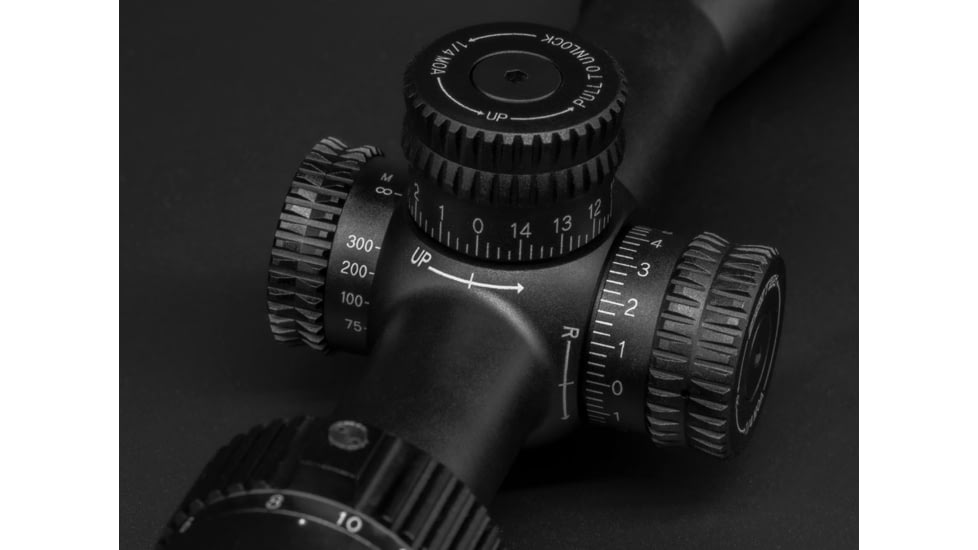 ZeroTech Optics Vengeance Rifle Scope, 4.5-18x40mm, 1 inch Tube, Second Focal Plane, PHR Reticle, Black, VG45184P