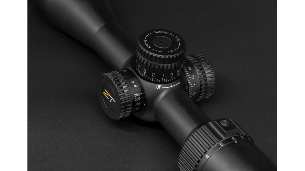 ZeroTech Optics Vengeance Rifle Scope, 3-12x40mm, 1 inch Tube, Second Focal Plane, Duplex Reticle, Black, VG3124