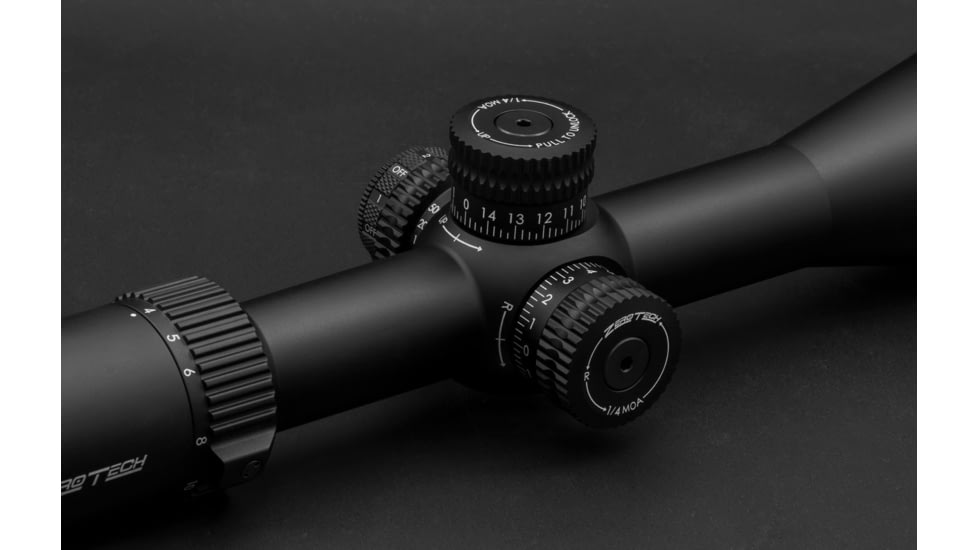 ZeroTech Optics Vengeance Rifle Scope, 4-20x50mm, 30mm Tube, Second Focal Plane, R3 Illuminated Reticle, Black, VG4205R3-IR