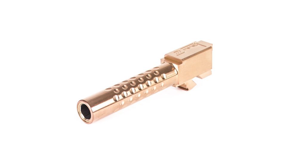 ZEV Technologies Match Grade Barrel G19,Dimpled,Bronze BBL-19-D-BRZ