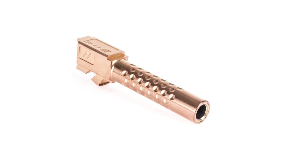 ZEV Technologies Match Grade Barrel G19,Dimpled,Bronze BBL-19-D-BRZ