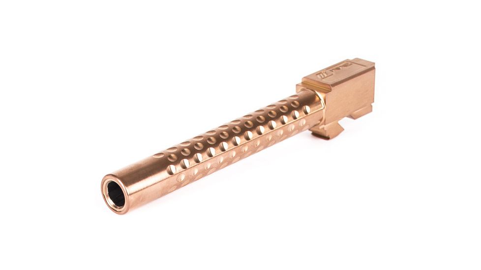 ZEV Technologies Match Grade Barrel for Glock 34, Dimpled, Bronze, BBL-34-D-BRZ