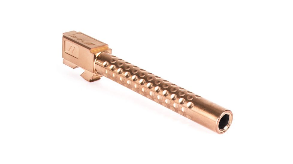 ZEV Technologies Match Grade Barrel for Glock 34, Dimpled, Bronze, BBL-34-D-BRZ