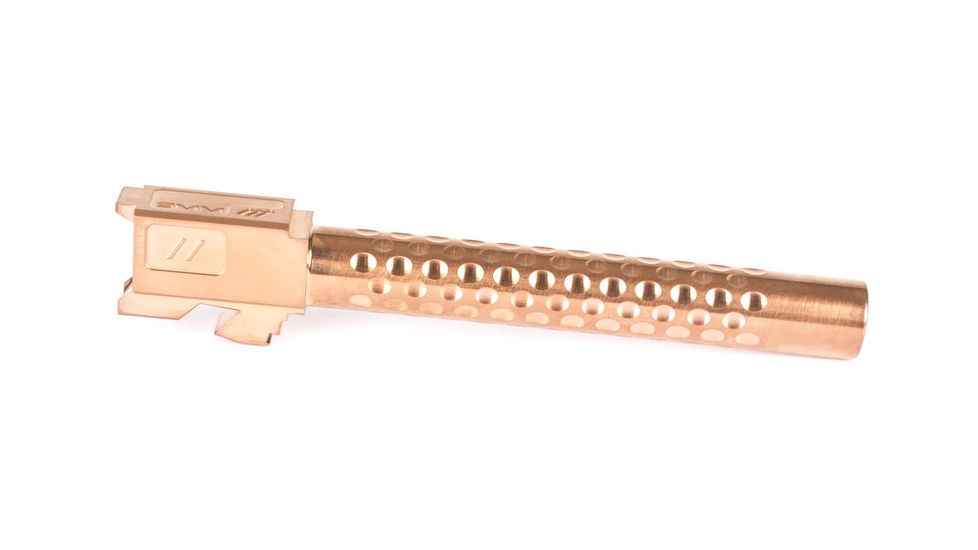 ZEV Technologies Match Grade Barrel for Glock 34, Dimpled, Bronze, BBL-34-D-BRZ