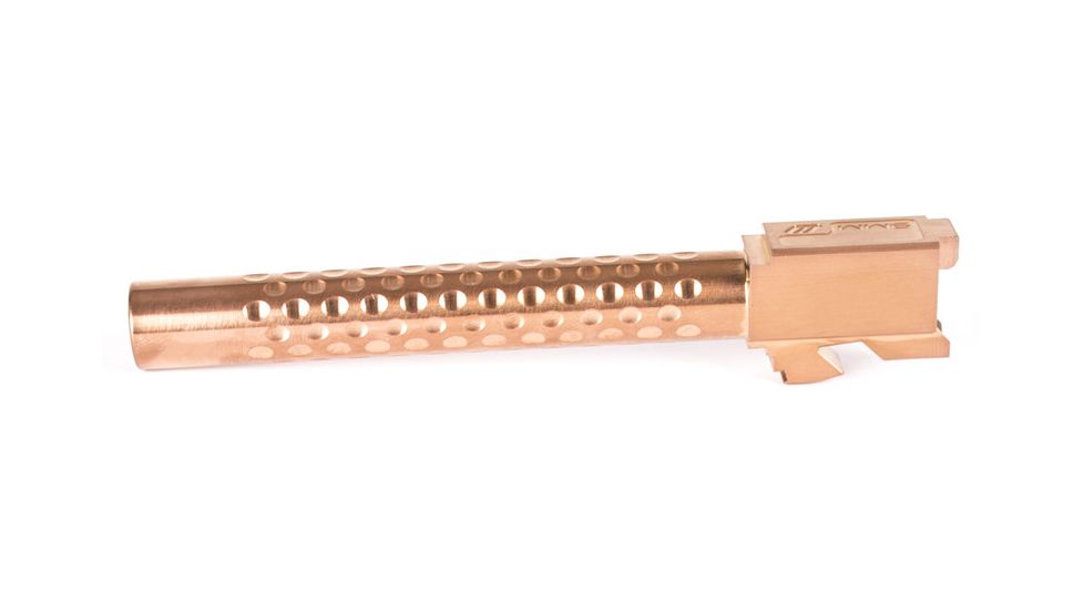 ZEV Technologies Match Grade Barrel for Glock 34, Dimpled, Bronze, BBL-34-D-BRZ