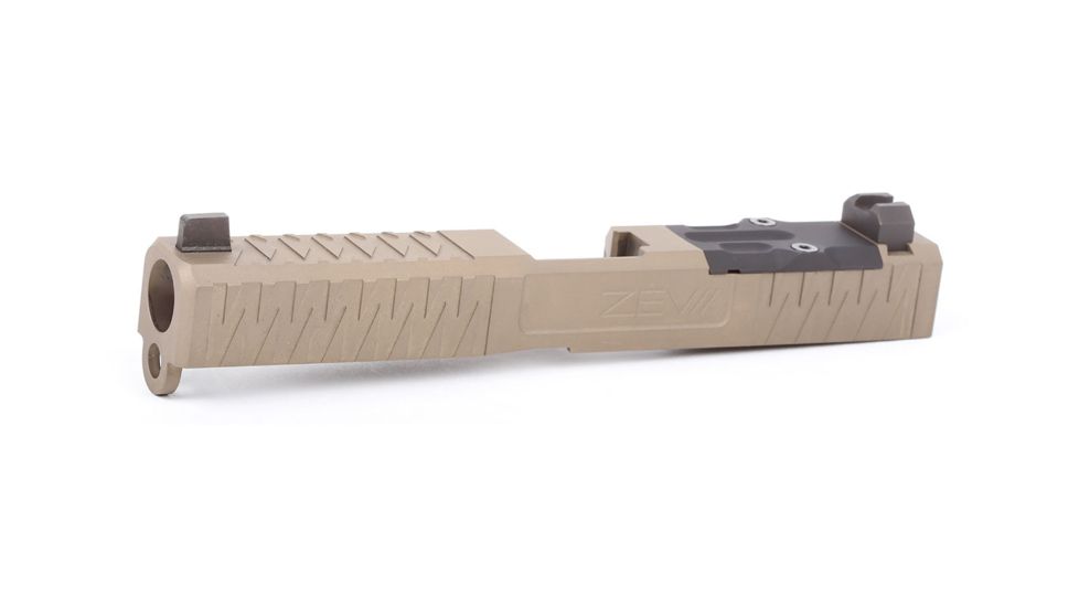 ZEV Technologies SOCOM Complete Gen 3 Pistol Slide,FDE G17 Absolute Cowitness w/RMR Cover Plate SLD.KIT-Z17-3G-ESOC-RMR-CW.ABS-FDE