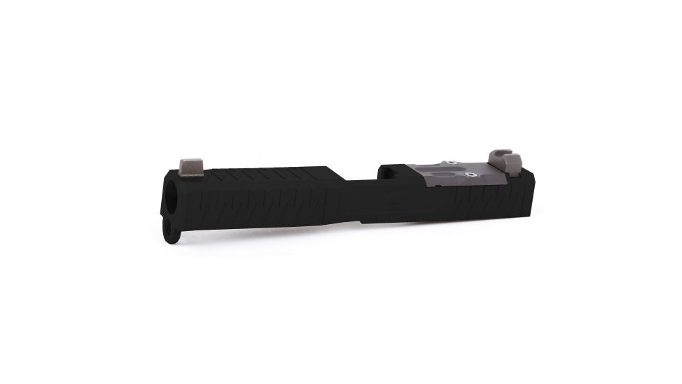 ZEV Technologies SOCOM Stripped Gen 3 Pistol Slide,Black G17 Absolute Cowitness SLD-Z17-3G-ESOC-RMR-CW.ABS-DLC