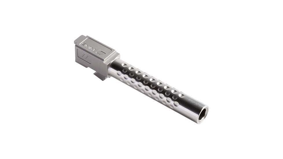 ZEV Technologies ZEV Dimpled Match Grade Threaded Barrel 1/2x28 TPI For Glock 17 9mm 4.49 Inch Barrel Stainless Steel Finish