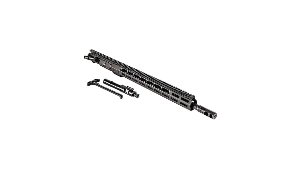ZEV Technologies AR15 Billet Upper, 3 Gun, 5.56 NATO, 18in Barrel, Black, UPPER-TR15-BIL-3G-556-18-B