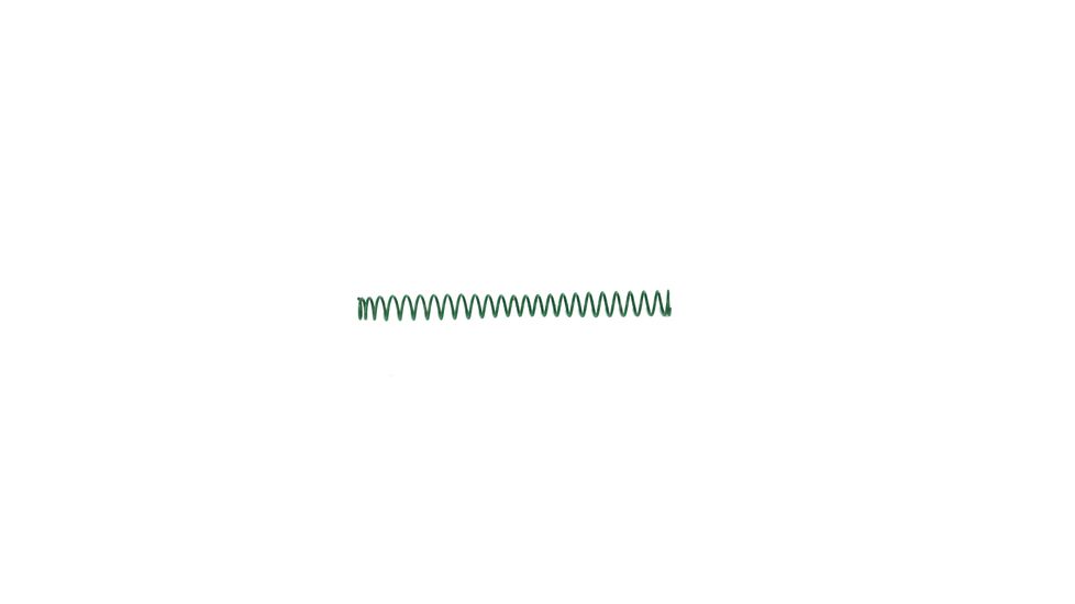 Zev Technologies Color Coded Recoil Springs Green 16 Pound
