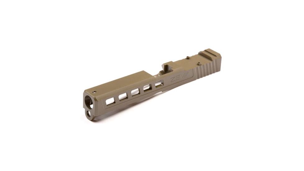 ZEV Technologies Dragonfly Complete Gen 3 Pistol Slide,FDE G17 Absolute Cowitness w/RMR Cover Plate SLD.KIT-Z17-3G-DFLY-RMR-CW.ABS-FDE