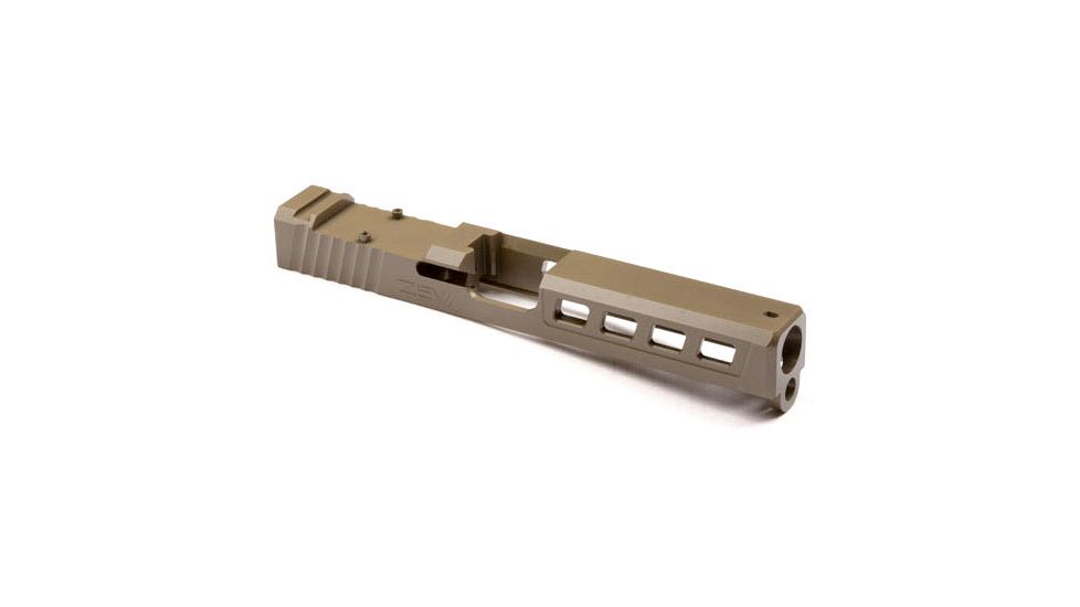ZEV Technologies Dragonfly Complete Gen 3 Pistol Slide,FDE G17 Absolute Cowitness w/RMR Cover Plate SLD.KIT-Z17-3G-DFLY-RMR-CW.ABS-FDE