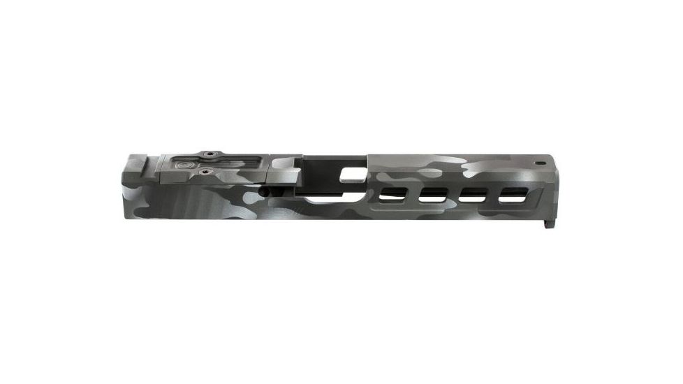 ZEV Technologies Dragonfly Stripped Gen 3 Pistol Slide,Glock 17,Absolute Co-Witness w/RMR Cover Plate,Shadow Camo Cerakote, SLD-Z17-3G-DFLY-RMR-SHADOW