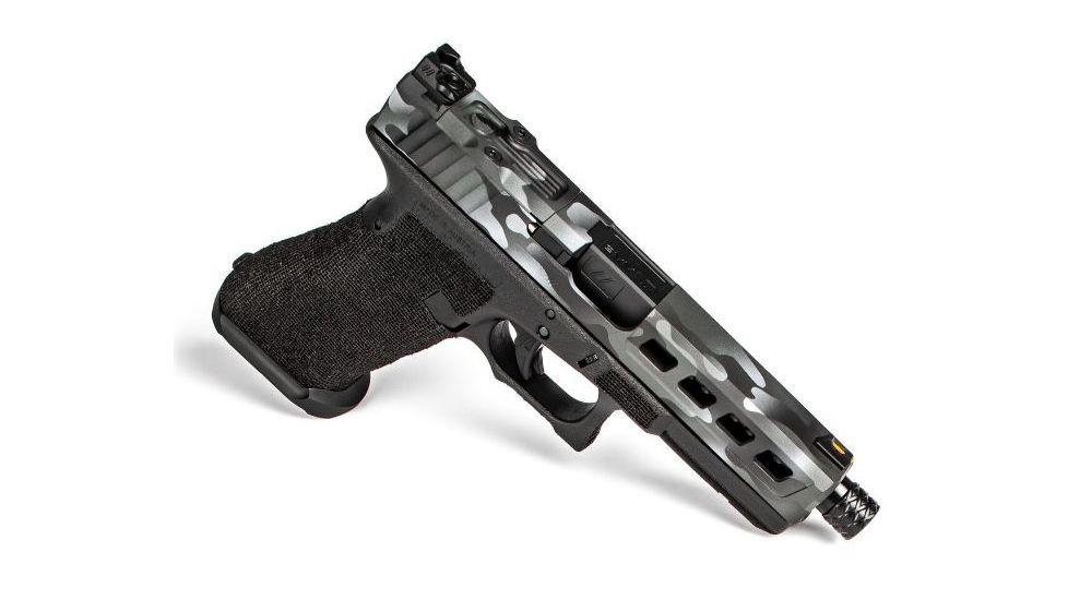 ZEV Technologies Dragonfly Stripped Gen 3 Pistol Slide,Glock 17,Absolute Co-Witness w/RMR Cover Plate,Shadow Camo Cerakote, SLD-Z17-3G-DFLY-RMR-SHADOW