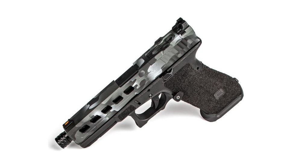 ZEV Technologies Dragonfly Stripped Gen 3 Pistol Slide,Glock 17,Absolute Co-Witness w/RMR Cover Plate,Shadow Camo Cerakote, SLD-Z17-3G-DFLY-RMR-SHADOW