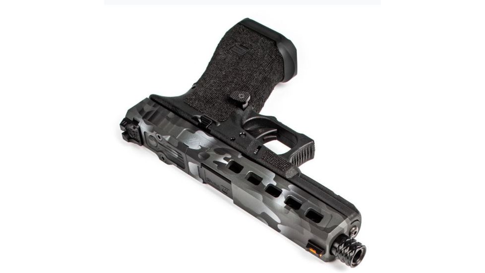 ZEV Technologies Dragonfly Stripped Gen 3 Pistol Slide,Glock 17,Absolute Co-Witness w/RMR Cover Plate,Shadow Camo Cerakote, SLD-Z17-3G-DFLY-RMR-SHADOW