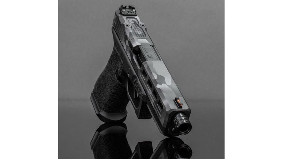 ZEV Technologies Dragonfly Stripped Gen 3 Pistol Slide,Glock 17,Absolute Co-Witness w/RMR Cover Plate,Shadow Camo Cerakote, SLD-Z17-3G-DFLY-RMR-SHADOW