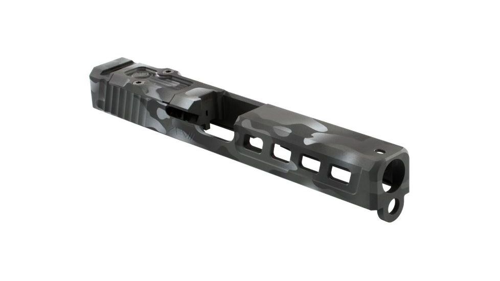 ZEV Technologies Dragonfly Stripped Gen 4 Pistol Slide,Glock 17,Absolute Co-Witness w/RMR Cover Plate,Shadow Camo Cerakote, SLD-Z17-4G-DFLY-RMR-SHADOW