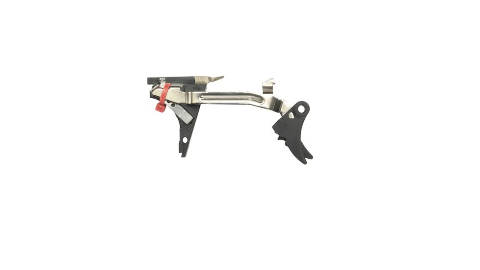 Zev Technologies Duty Drop In Trigger Kit Black Trigger Pad With Black Safety For Glock 21SF/30SF