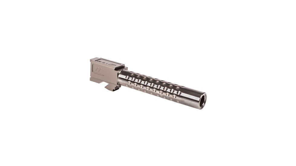 ZEV Technologies G19 9MM Dimpled Barrel, Gray, ZT-BBL-19-D-GRY