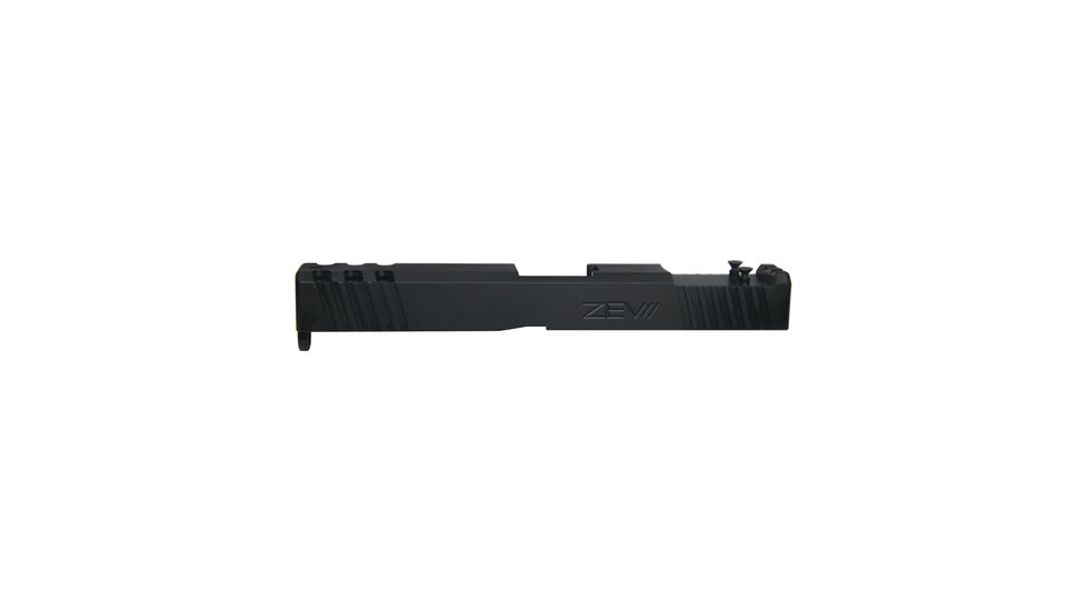 Zev Technologies Glock 22 Stainless Steel Slide AR3 With Leupold Deltapoint Sight Cut Black DLC Coated