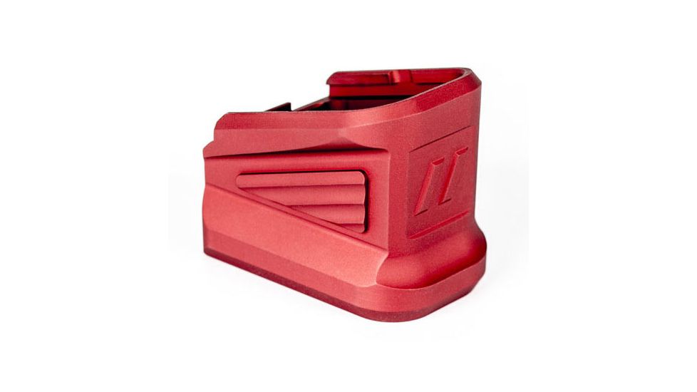 ZEV Technologies Glock Magazine Basepad, Red, BPAD-EXT-GLK-5-R
