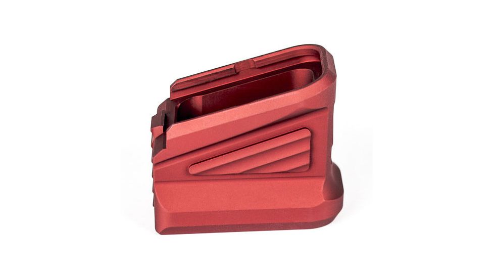 ZEV Technologies Glock Magazine Basepad, Red, BPAD-EXT-GLK-5-R