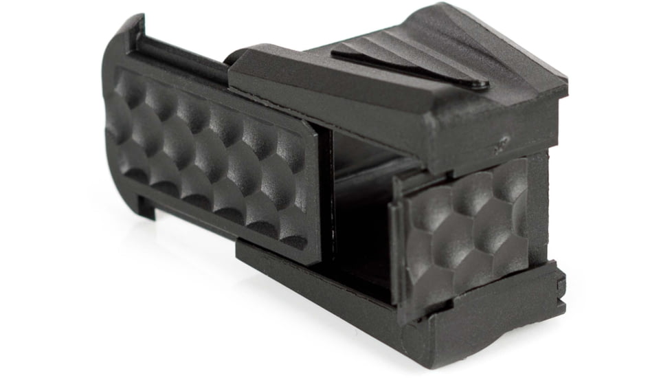 ZEV Technologies Magazine Basepad +5 for Glock 17, Polymer, Black, BPAD-G17-5-B