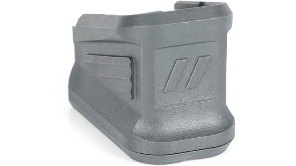 ZEV Technologies Magazine Basepad +5 for Glock 17, Polymer, Gray, BPAD-G17-5-GRY