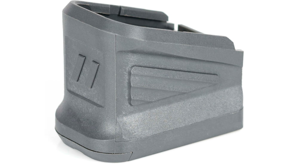 ZEV Technologies Magazine Basepad +5 for Glock 17, Polymer, Gray, BPAD-G17-5-GRY