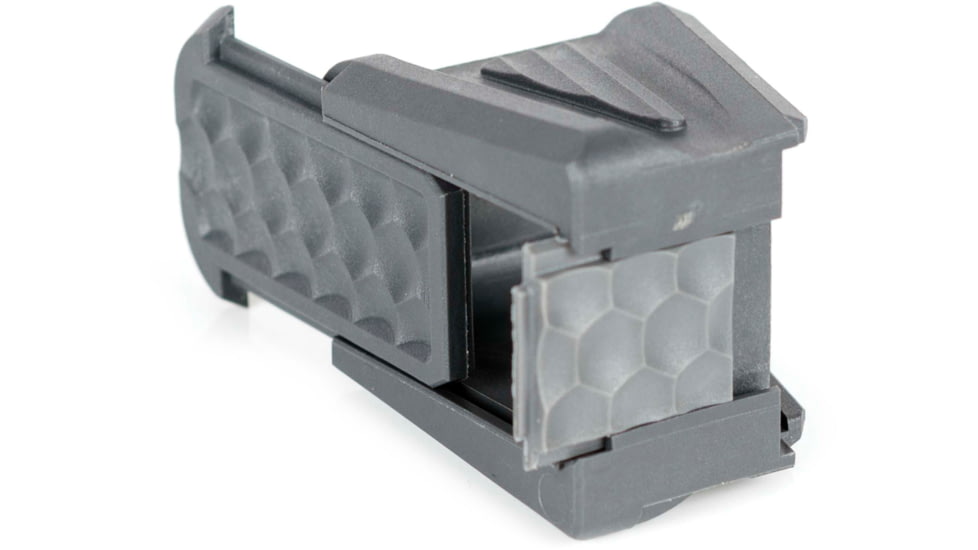 ZEV Technologies Magazine Basepad +5 for Glock 17, Polymer, Gray, BPAD-G17-5-GRY