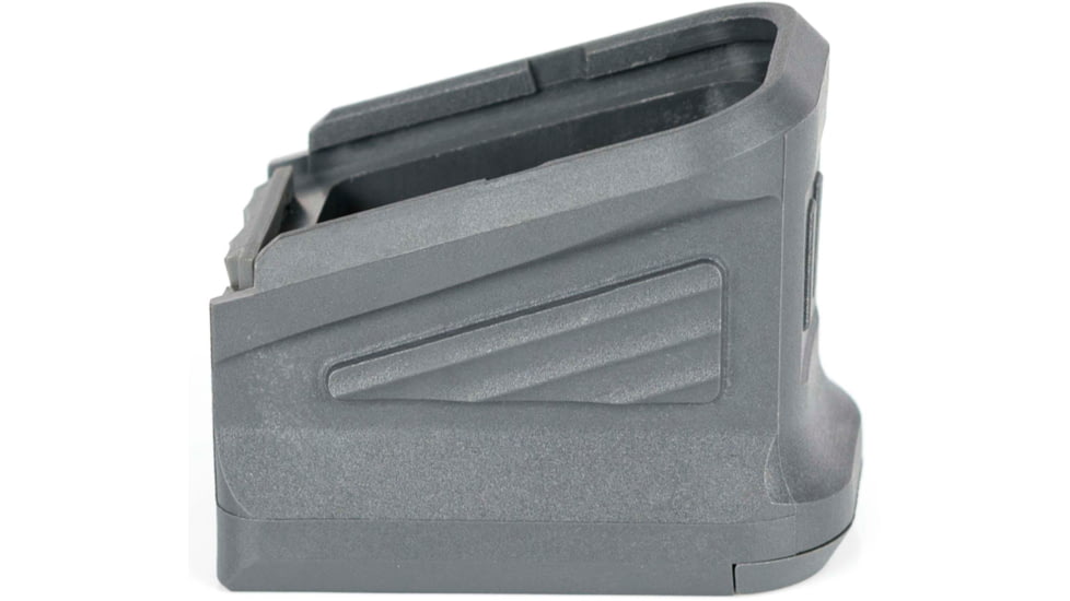 ZEV Technologies Magazine Basepad +5 for Glock 17, Polymer, Gray, BPAD-G17-5-GRY