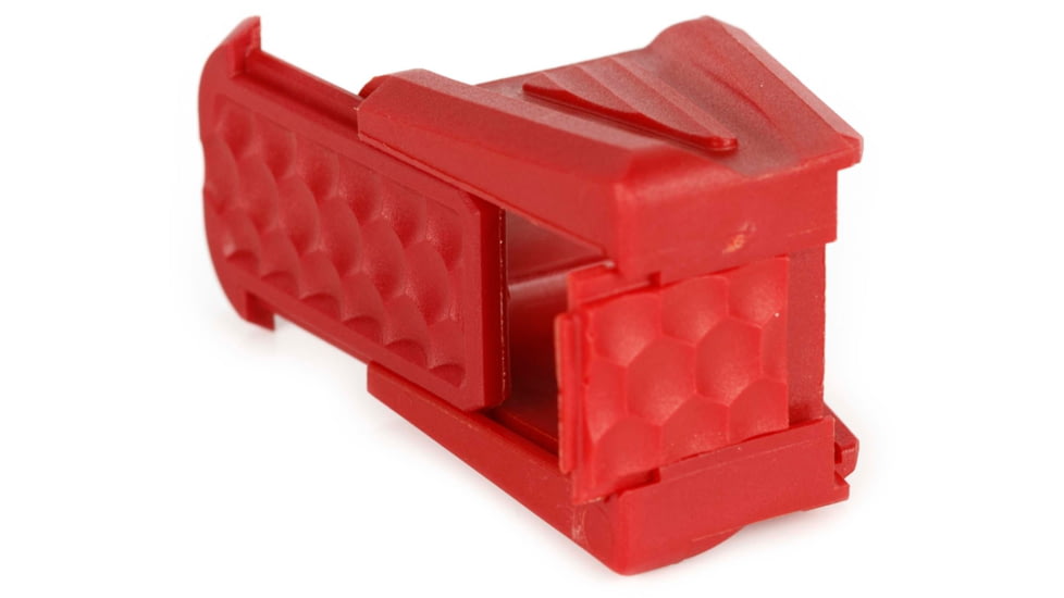 ZEV Technologies Magazine Basepad +5 for Glock 17, Polymer, Red, BPAD-G17-5-R