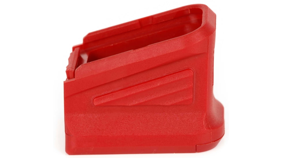 ZEV Technologies Magazine Basepad +5 for Glock 17, Polymer, Red, BPAD-G17-5-R