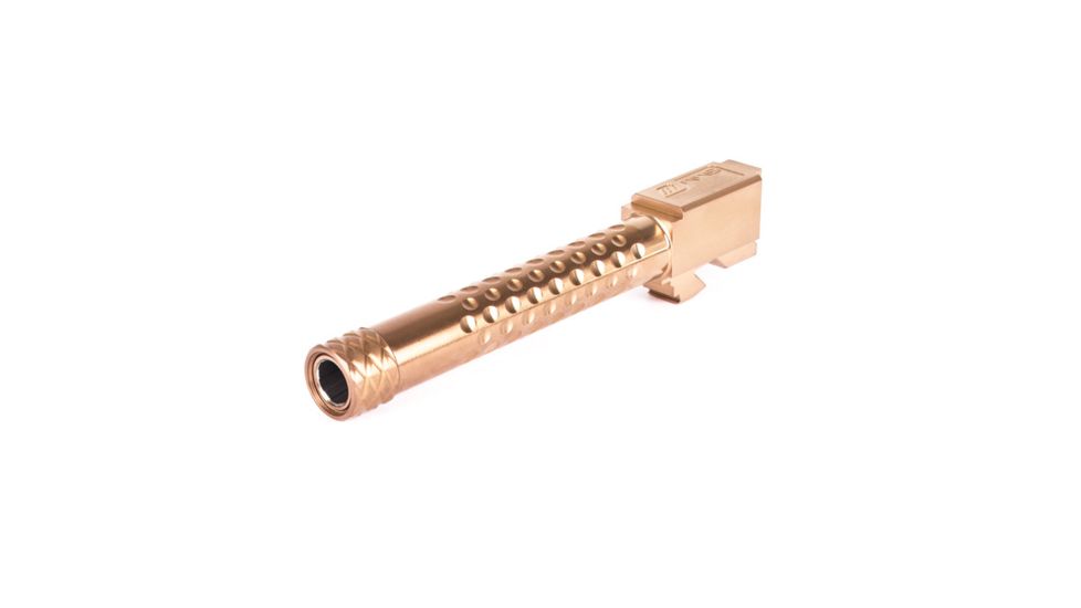ZEV Technologies Match Grade Barrel G17,Dimpled,Suppressor Threaded,Bronze BBL-17-D.S-BRZ