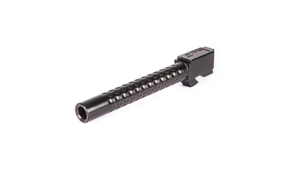 ZEV Technologies Match Grade Barrel for Glock 34, Dimpled, Black, BBL-34-D-DLC
