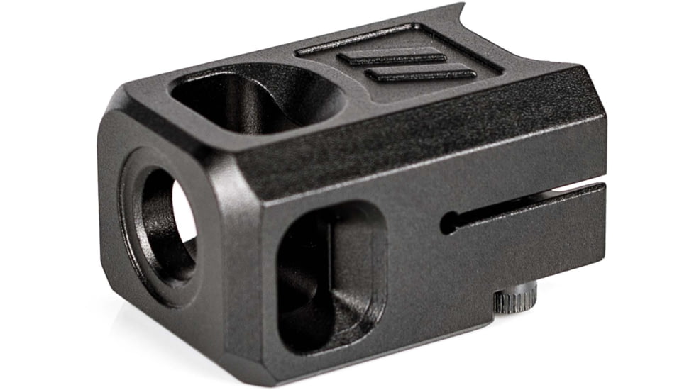 ZEV Technologies PRO Compensator Glock V2 for Gen5 Slides, 1/2x28 Threading, Black, 9mm, COMP-PRO-V2-5G-B