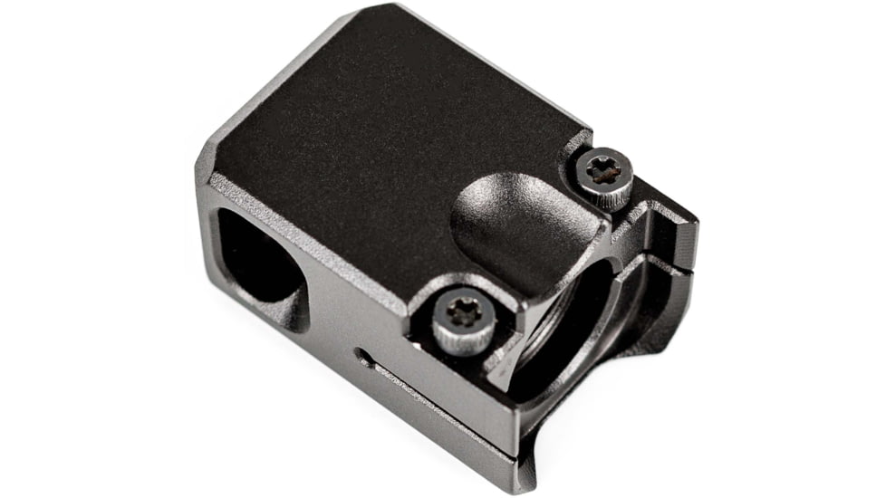 ZEV Technologies PRO Compensator Glock V2 for Gen5 Slides, 1/2x28 Threading, Black, 9mm, COMP-PRO-V2-5G-B