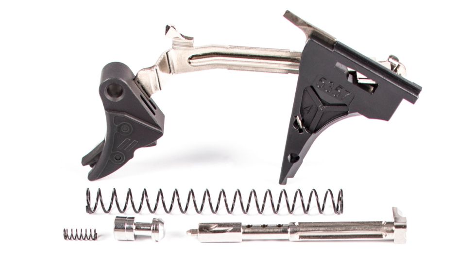 ZEV Technologies PRO Curved Face Trigger Ultimate Kit, 4th Gen, 9mm, Black CFT-PRO-ULT-4G9-B-B