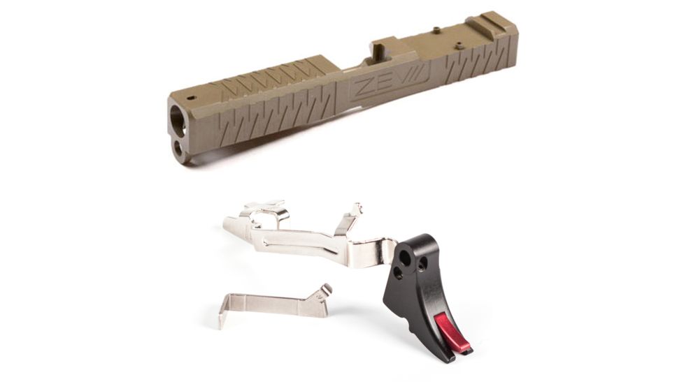 ZEV Technologies SOCOM Gen 3 Pistol Slide, G17 With Free Glock Trigger Upgrade