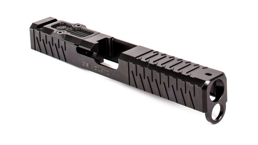 ZEV Technologies SOCOM Stripped Gen 4 Pistol Slide,Black G17 Absolute Cowitness SLD-Z17-4G-ESOC-RMR-CW.ABS-DLC