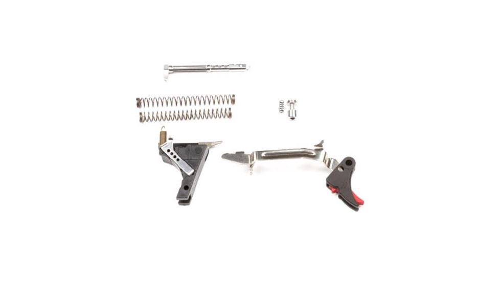 ZEV Technologies Tactical Fulcrum Trigger Ultimate Kit,1-3 Gen,9mm,Black/Red FUL-ULT-9-PRO.B-R
