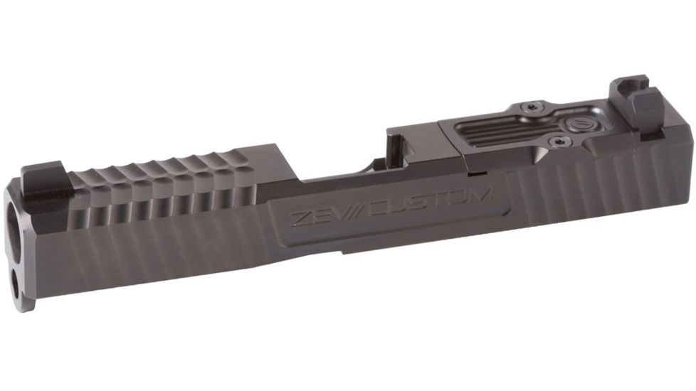 ZEV Technologies Tri-Lo Complete Gen 4 Pistol Slide,Black G19 Absolute Cowitness w/RMR Cover Plate SLD.KIT-Z19-4G-TRI-RMR-CW.ABS-DLC