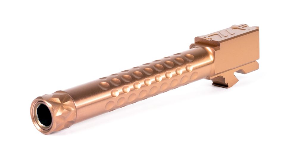 ZEV Technologies V2 Glock 17 Gen5 Match 1/2x28 Threaded Barrel, Bronze, BBL-17-V2-5G-TH-BRZ