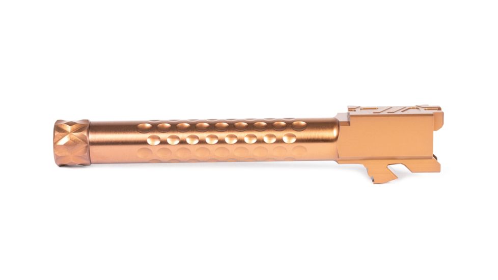 ZEV Technologies V2 Glock 17 Gen5 Match 1/2x28 Threaded Barrel, Bronze, BBL-17-V2-5G-TH-BRZ
