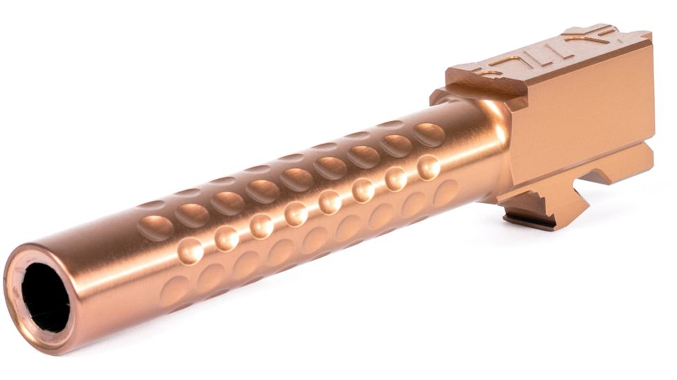 ZEV Technologies V2 Glock 17 Gen5 Match Barrel, Bronze, BBL-17-V2-5G-BRZ