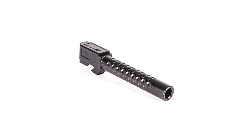 ZEV Technologies V2 Match Barrel, Glock 17 Gen5, DLC, Black BBL-17-V2-5G-DLC